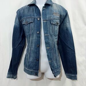 House of Blues Chicago Blue Denim Jacket size M